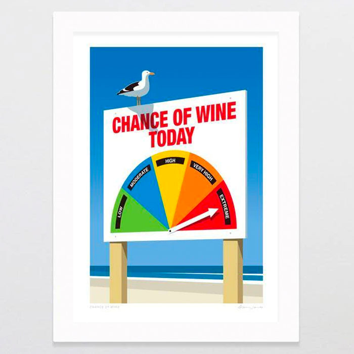 Glenn Jones Art - Chance Of Wine