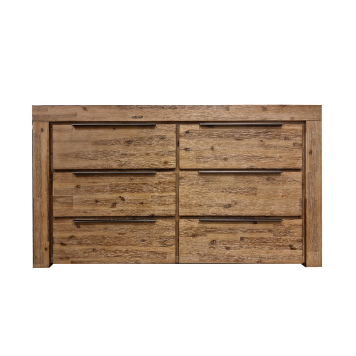 The Cape Dresser - 6 Drawer - The Furniture Store & The Bed Shop