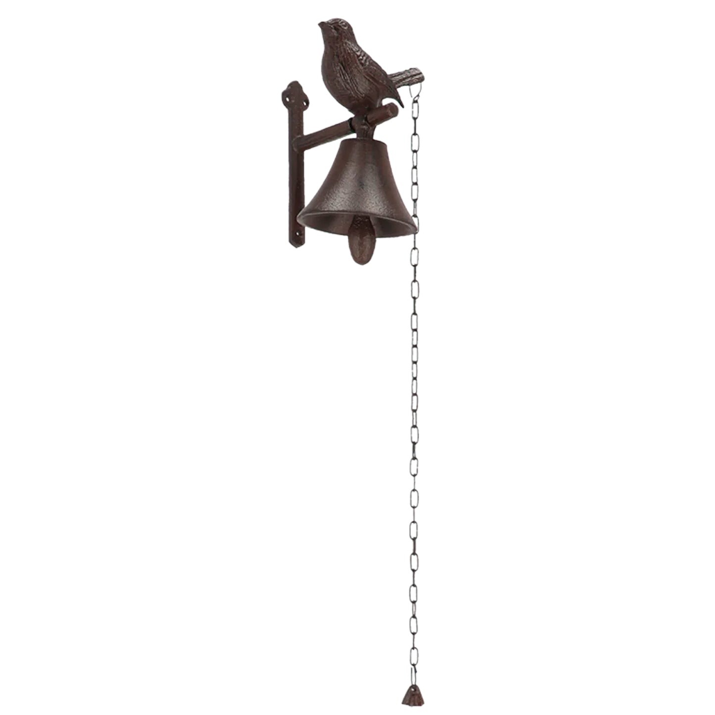 Cast Iron Doorbell Bird with Chain