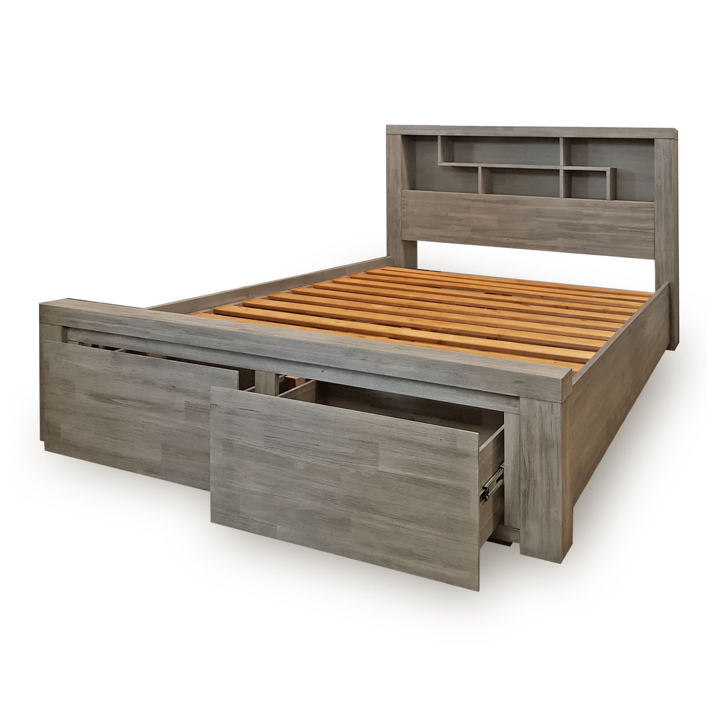 Arctic Bed Frame with Drawers