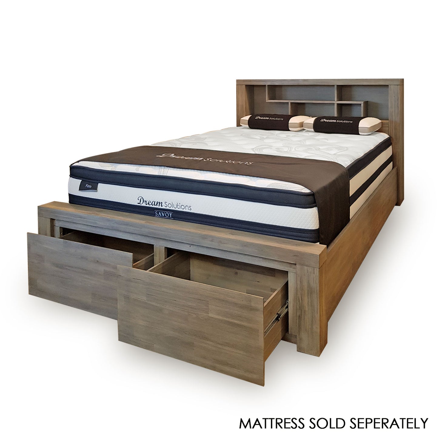 Arctic Bed Frame with Drawers