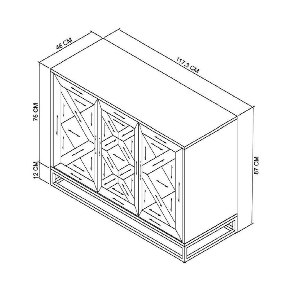 Marbella Buffet Unit - The Furniture Store & The Bed Shop