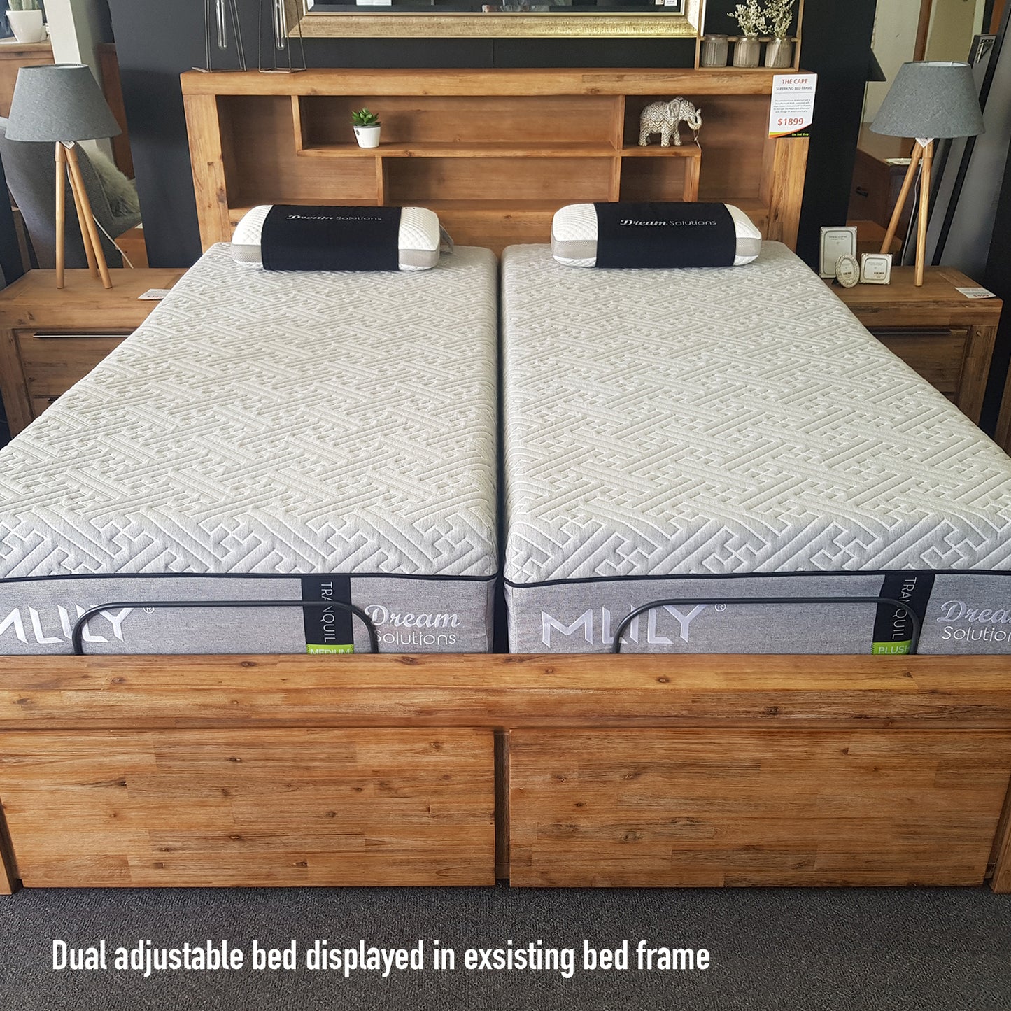 MLILY Dual Adjustable Bed Package