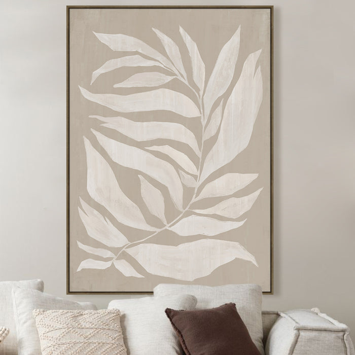 Canvas Art - Abstract Leaves