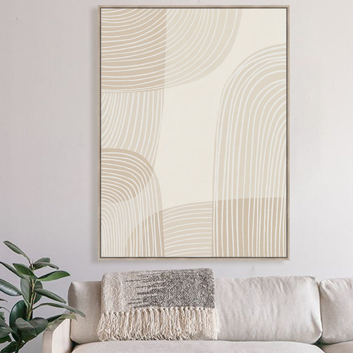 Canvas Art - Curated Curves