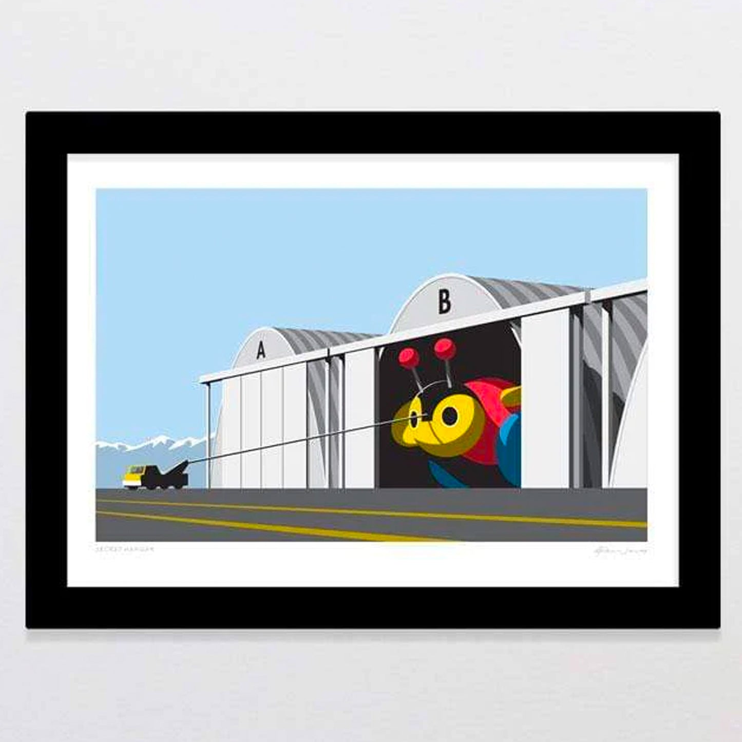 Glenn Jones Art - Secret Hangar