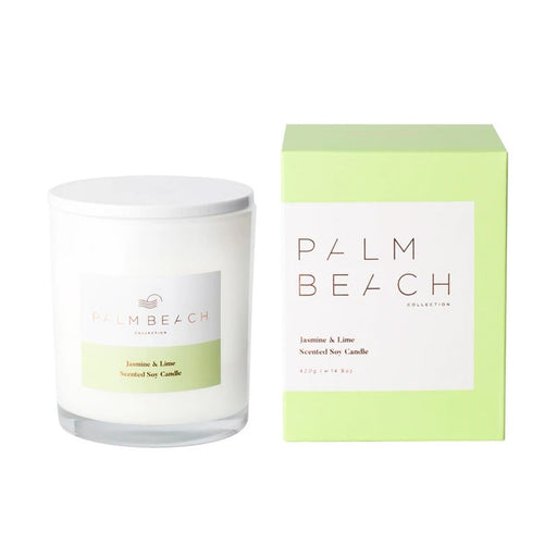Palm Beach Candle - Jasmine & Lime - The Furniture Store & The Bed Shop