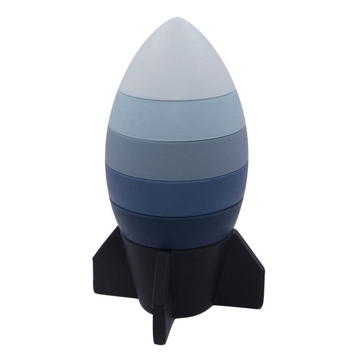 Silicone Rocket Stacking Puzzle