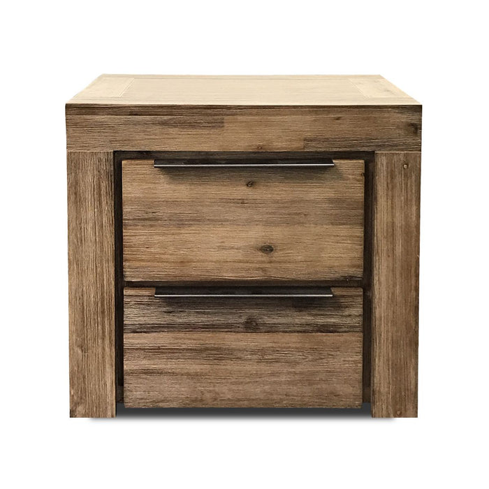 The Cape Bedside - 2 Drawer - The Furniture Store & The Bed Shop