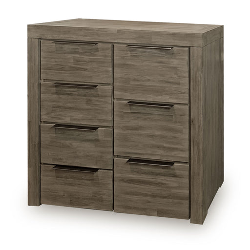 Arctic Tallboy - 7 Drawers - The Furniture Store & The Bed Shop