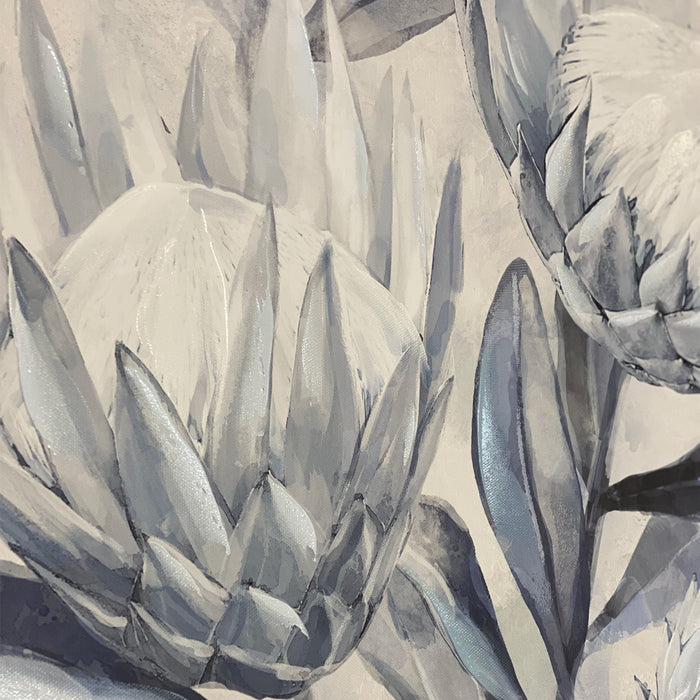 Canvas Art - Blue Proteas - The Furniture Store & The Bed Shop