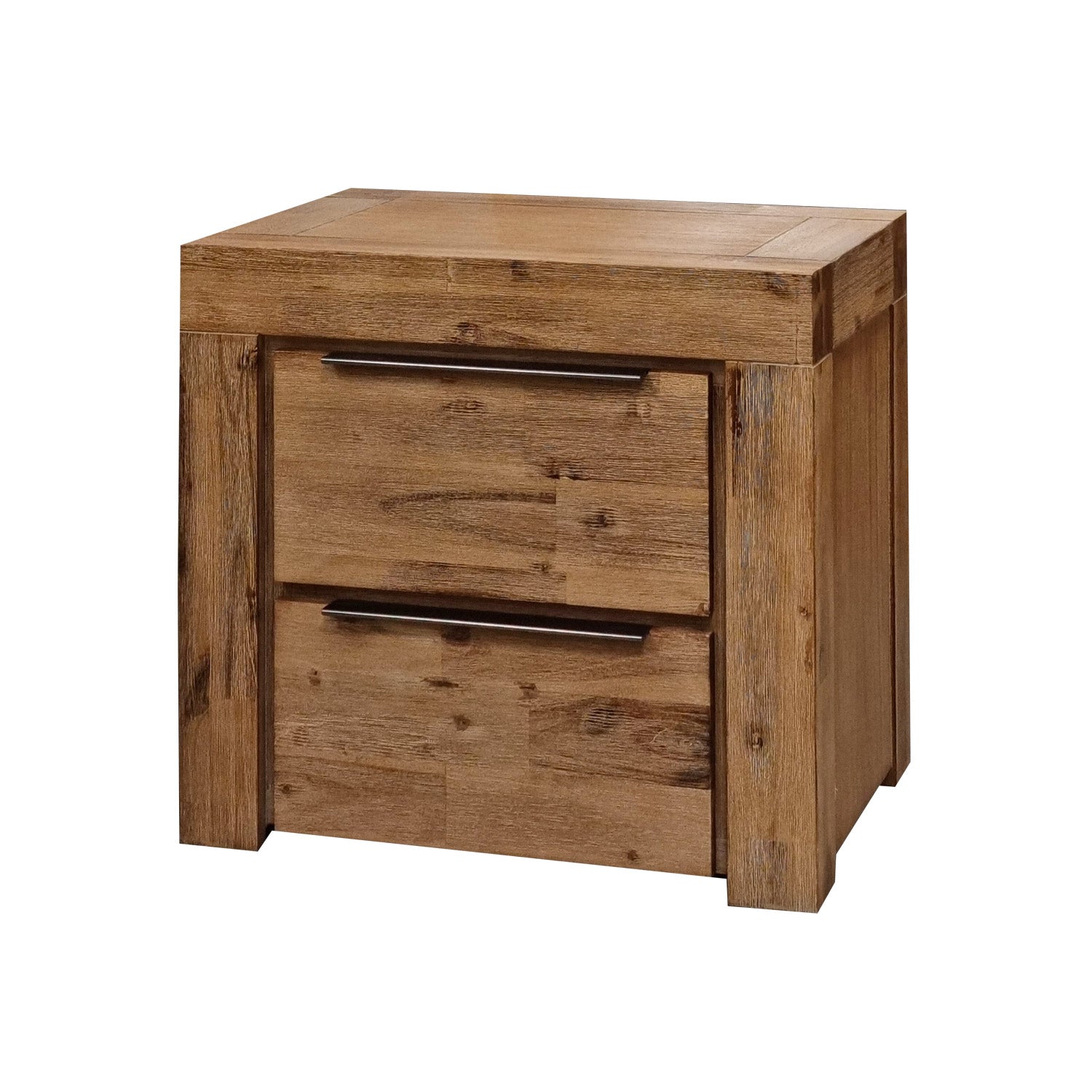 The Cape Bedside - 2 Drawer - The Furniture Store & The Bed Shop