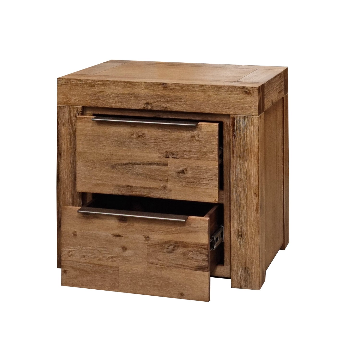 The Cape Bedside - 2 Drawer - The Furniture Store & The Bed Shop