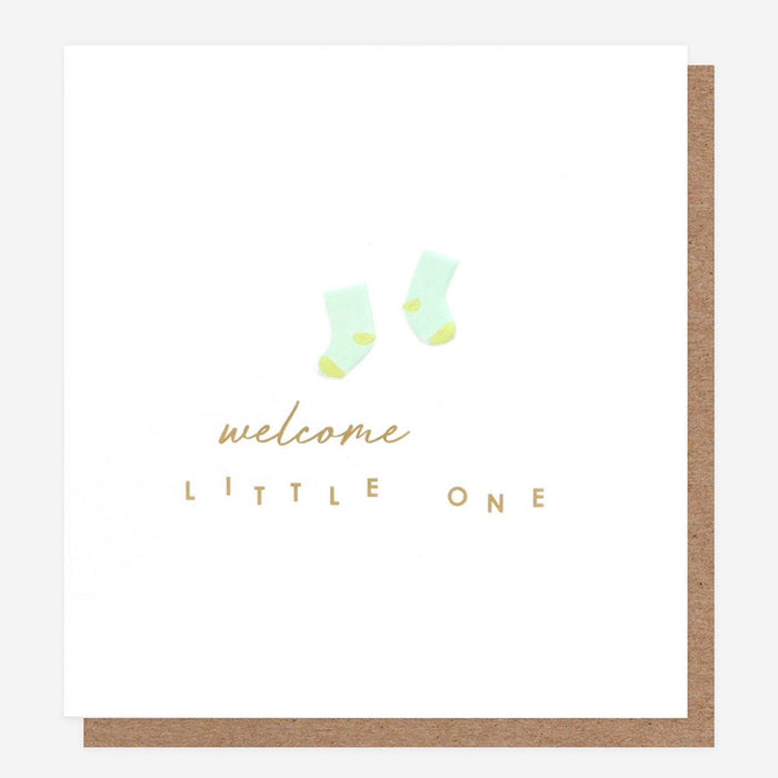 Card - Welcome Little One - Blue