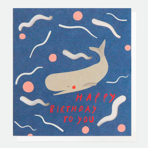 Card - Whale Birthday