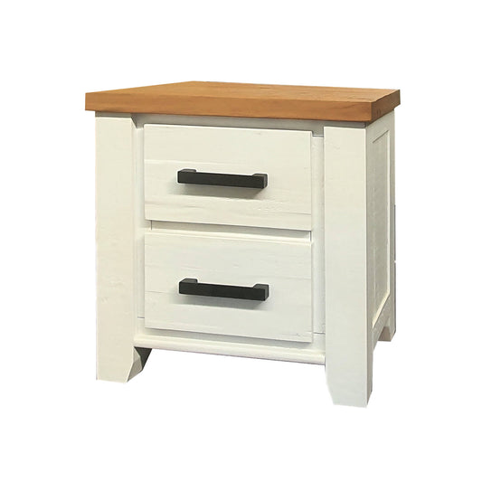 PRE ORDER - Harlow Bedside - 2 Drawer - The Furniture Store & The Bed Shop