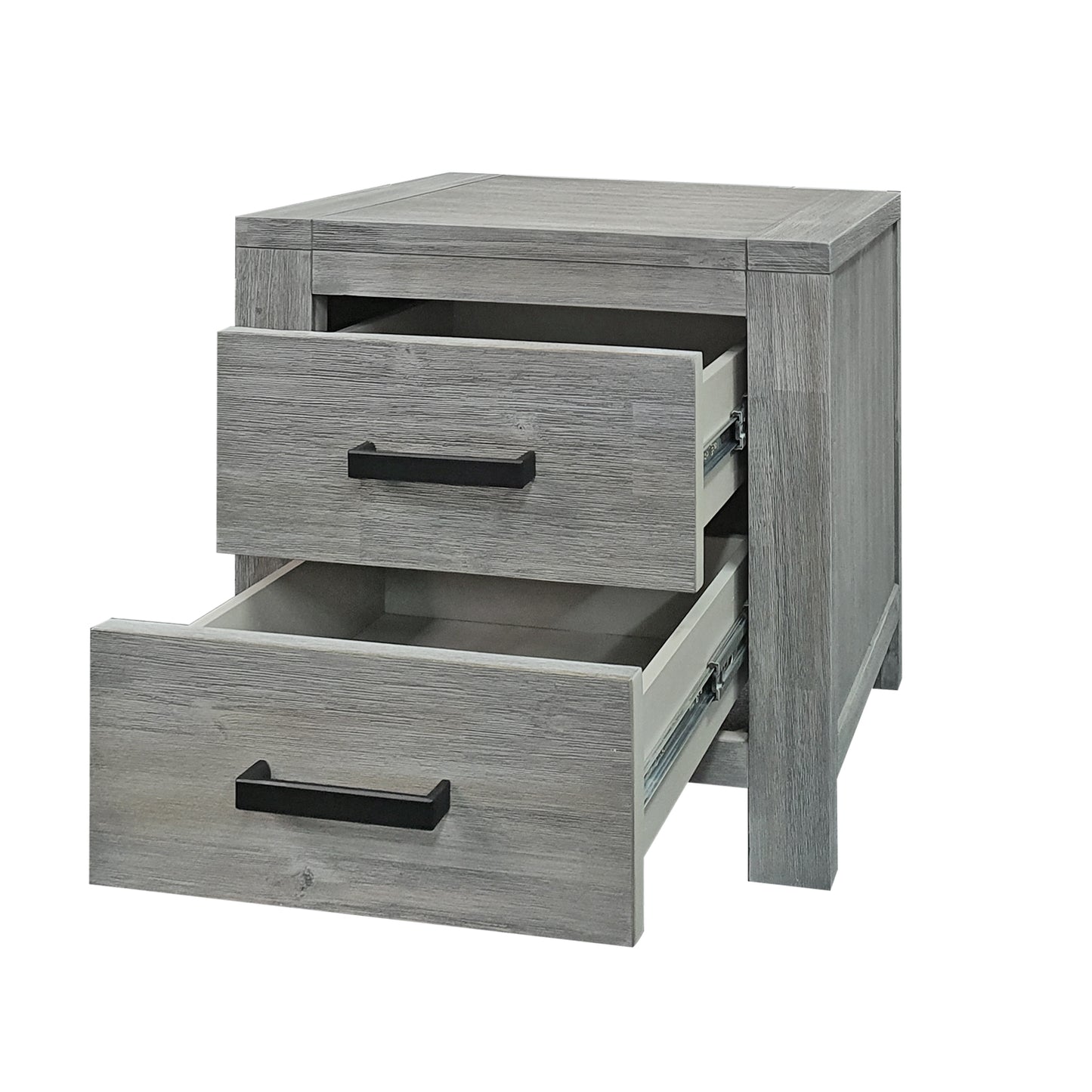 Hudson Bedside - 2 Drawer - The Furniture Store & The Bed Shop