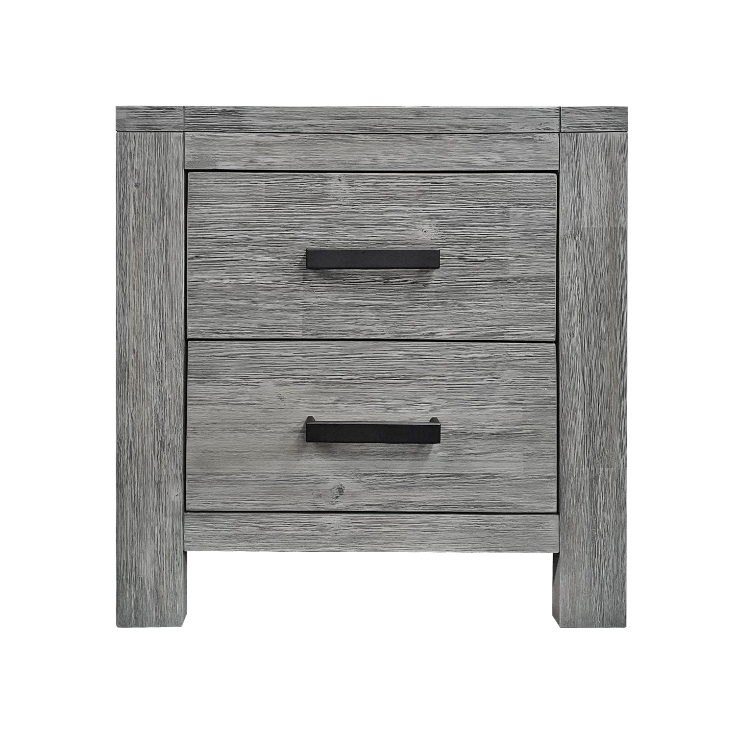 Hudson Bedside - 2 Drawer - The Furniture Store & The Bed Shop