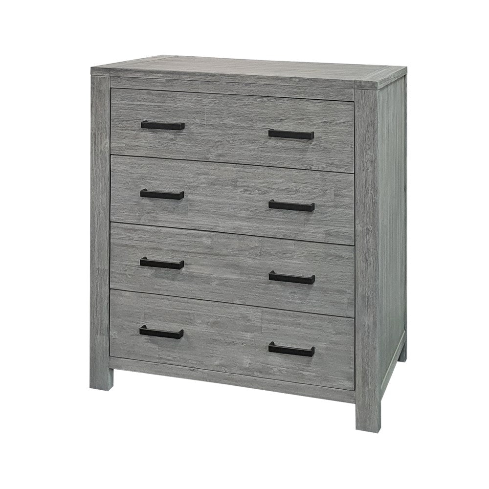 Hudson Tallboy - 4 Drawer - The Furniture Store & The Bed Shop