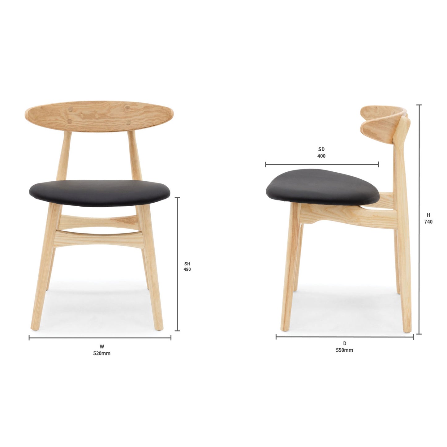 Kaiwaka Dining Chair - The Furniture Store & The Bed Shop