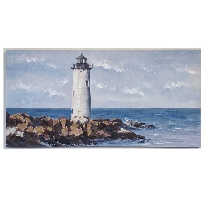 Canvas Art - Lighthouse Lookout - The Furniture Store & The Bed Shop