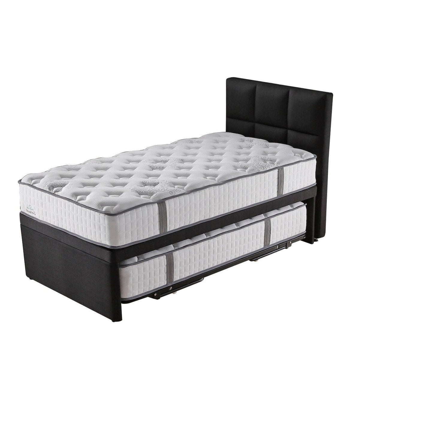 Trundle Bed with 2 Liverpool Mattresses - The Furniture Store & The Bed Shop