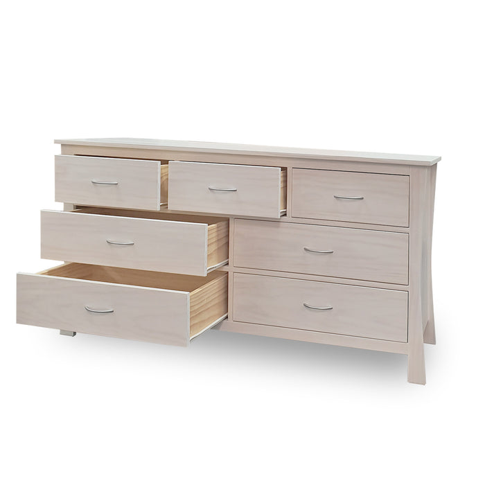Maddison  Dresser - 7 Drawer 1500w - The Furniture Store & The Bed Shop