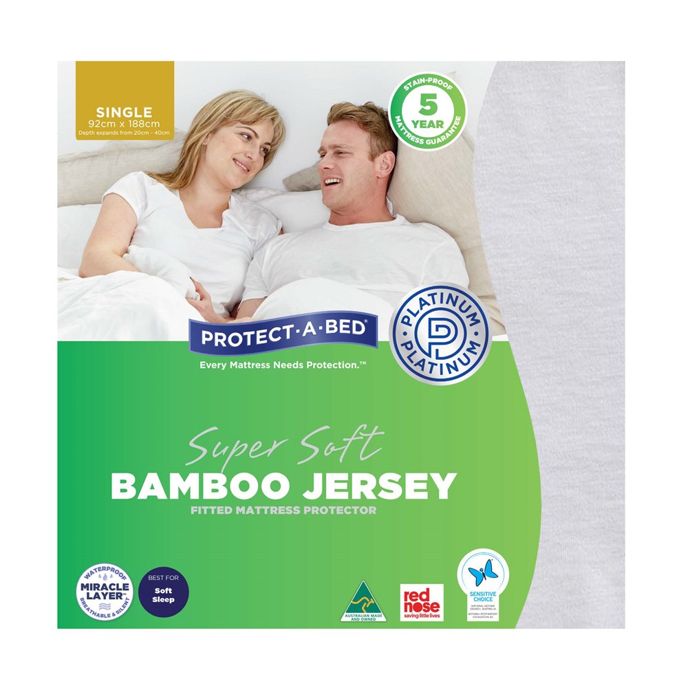 Protect A Bed Mattress Protector - Bamboo Jersey - The Furniture Store & The Bed Shop