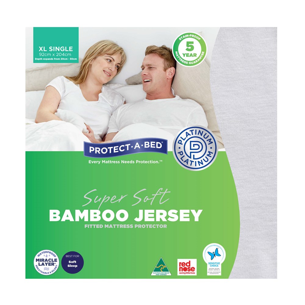 Protect A Bed Mattress Protector - Bamboo Jersey - The Furniture Store & The Bed Shop