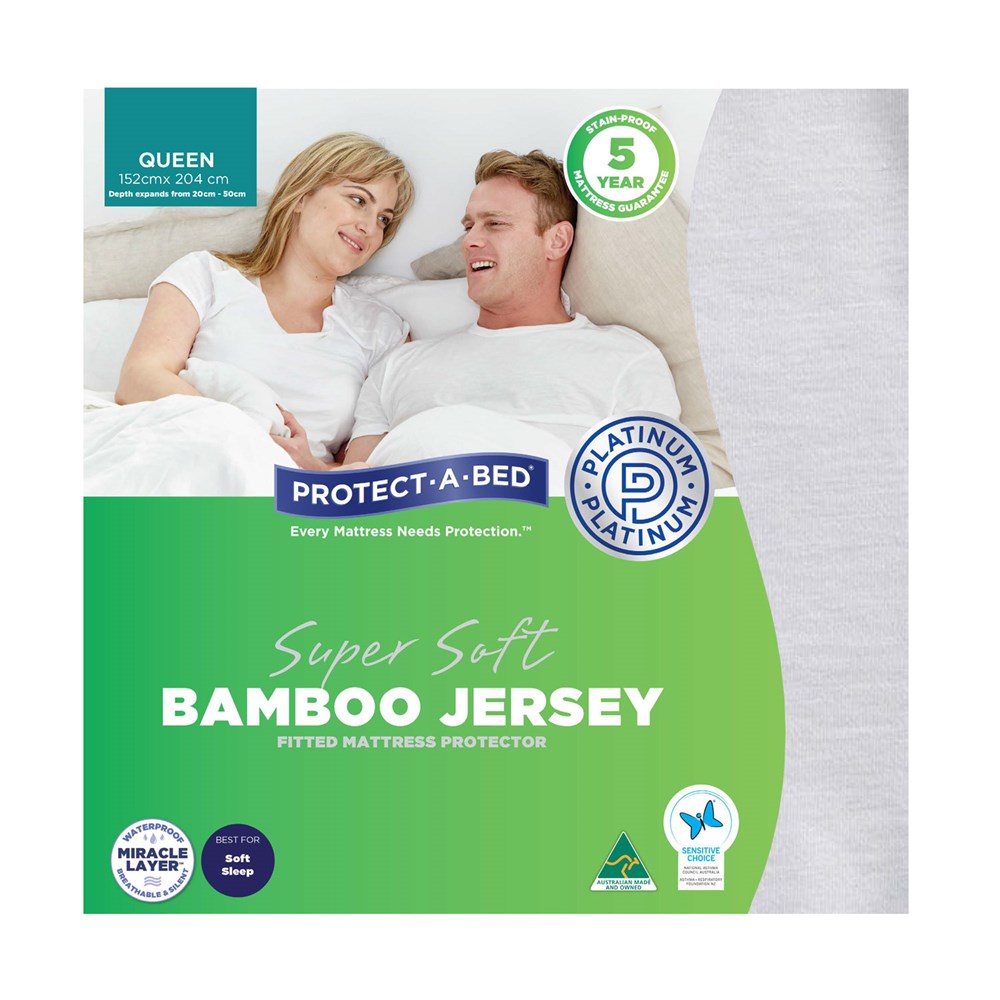 Protect A Bed Mattress Protector - Bamboo Jersey - The Furniture Store & The Bed Shop