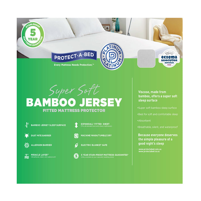 Protect A Bed Mattress Protector - Bamboo Jersey - The Furniture Store & The Bed Shop