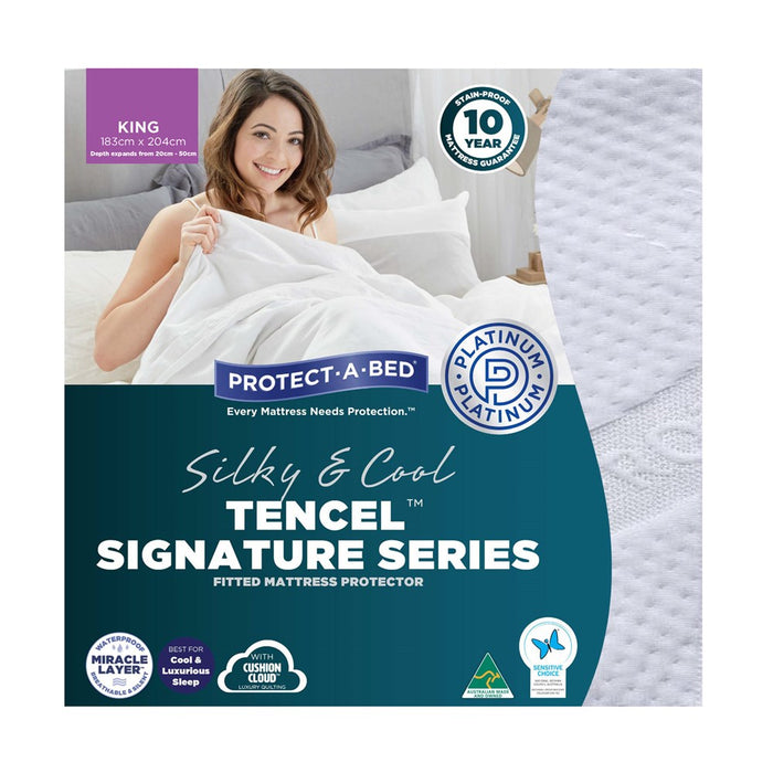 Protect A Bed Mattress Protector - Signature Tencel - The Furniture Store & The Bed Shop