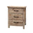 Raglan Bedside - 3 Drawer - The Furniture Store & The Bed Shop