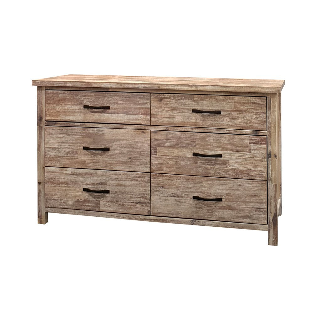 Raglan Dresser - 6 Drawer - The Furniture Store & The Bed Shop