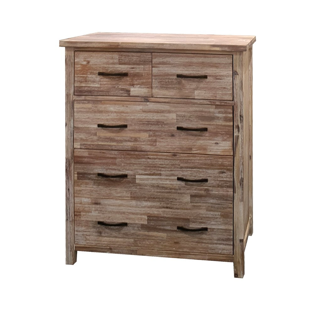 Raglan Tallboy - 5 Drawer - The Furniture Store & The Bed Shop