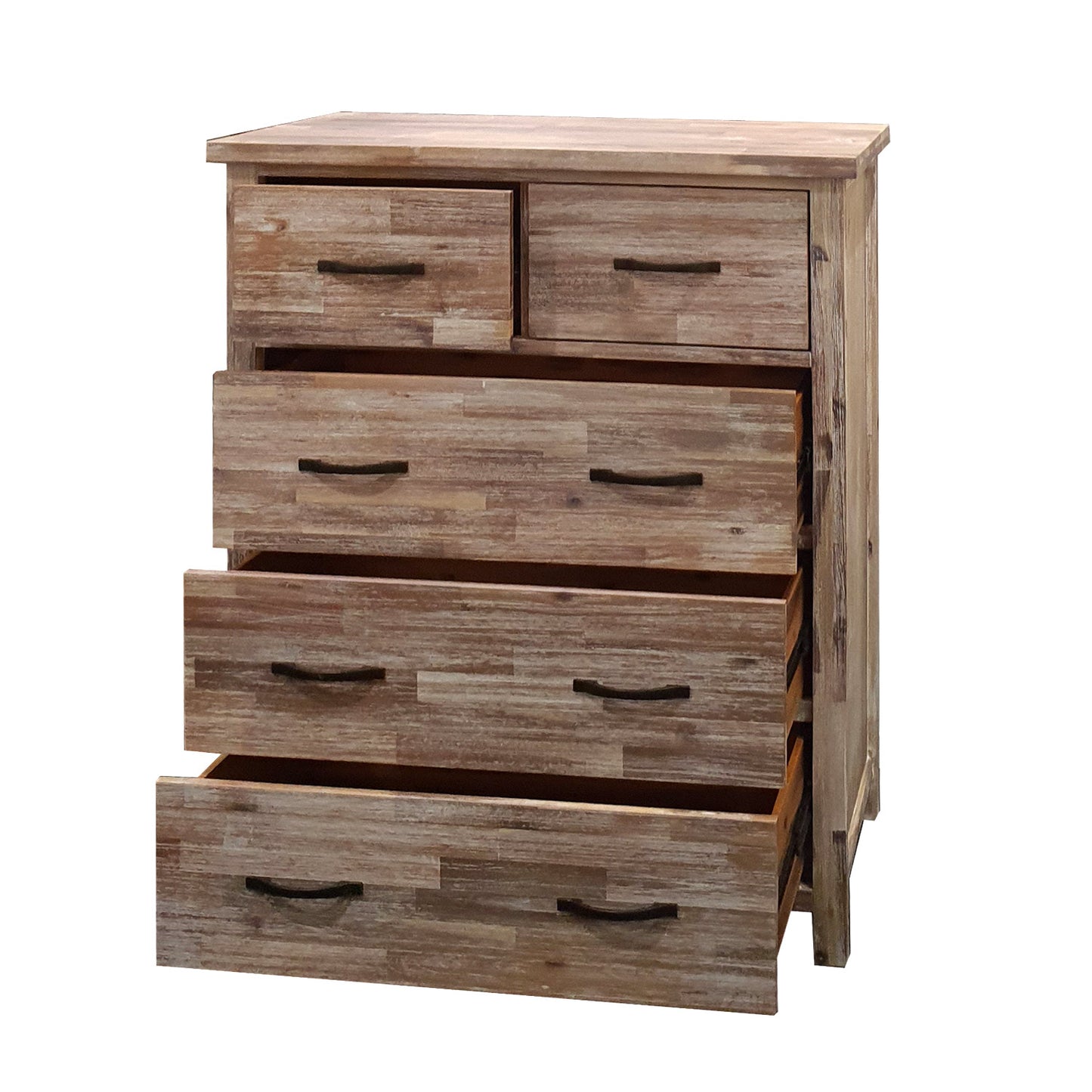 Raglan Tallboy - 5 Drawer - The Furniture Store & The Bed Shop