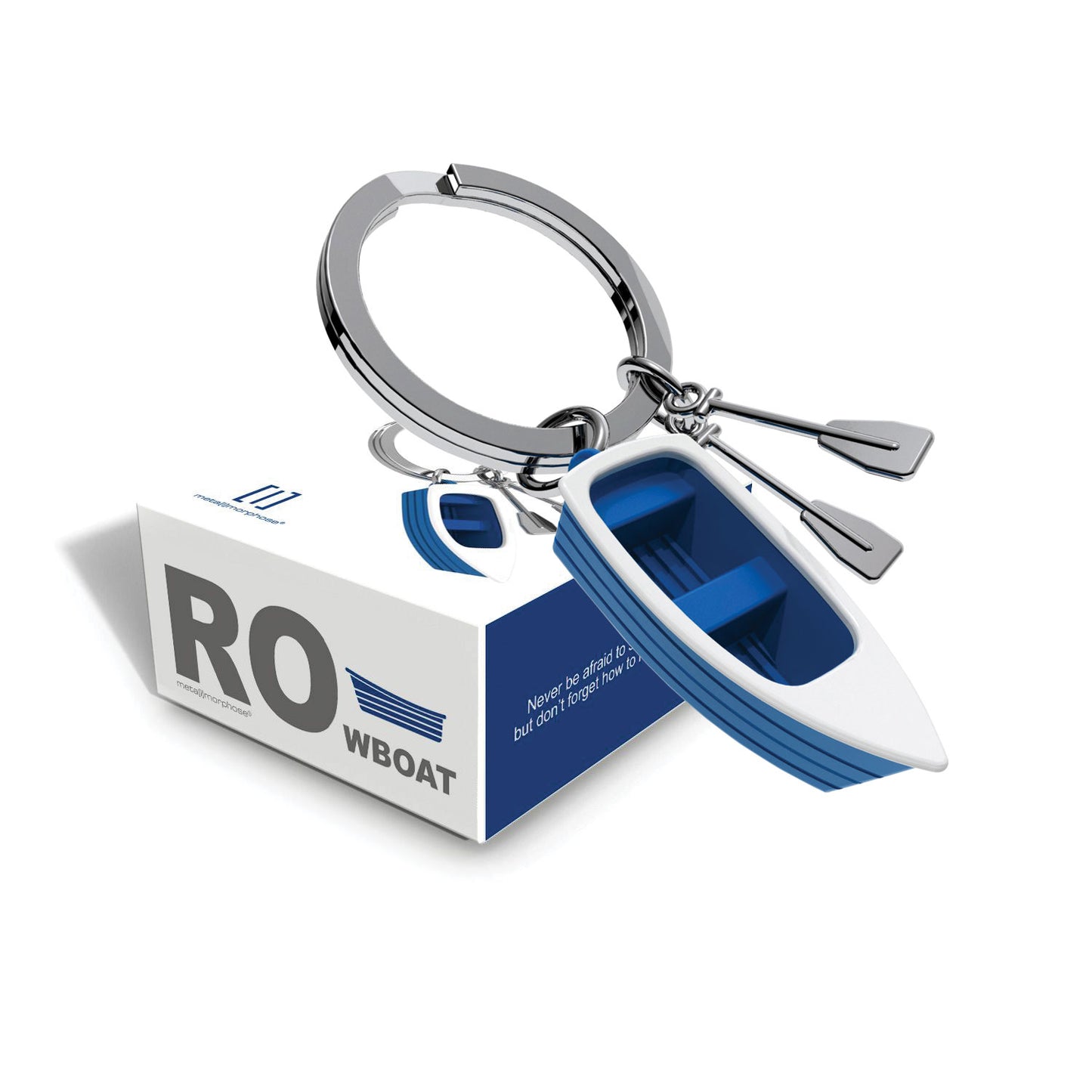 Row Boat Keychain