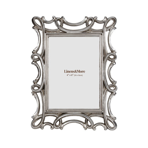 Silver Classical Photo Frame - The Furniture Store & The Bed Shop