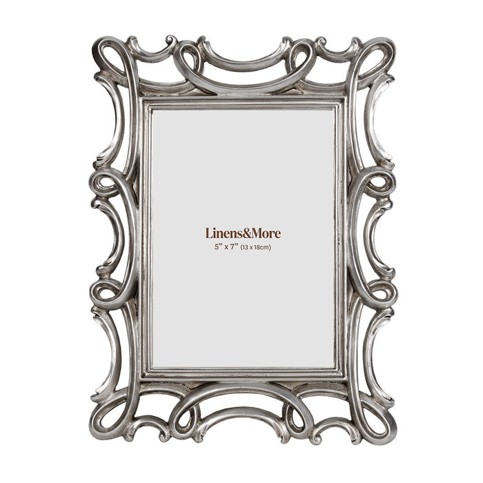 Silver Classical Photo Frame - The Furniture Store & The Bed Shop