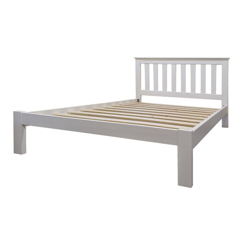 Turner 'CLASSIC' White Bed Frame - The Furniture Store & The Bed Shop